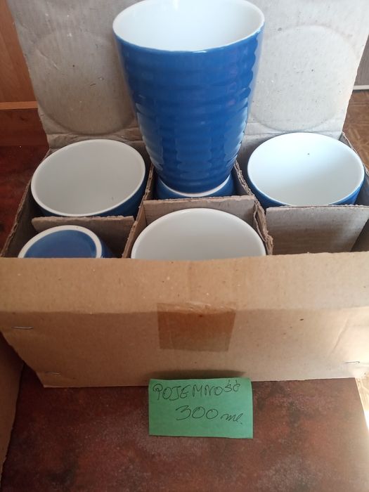 Kubki ceramiczne.
