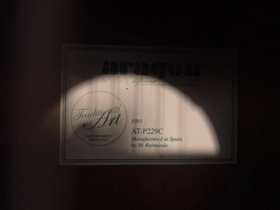 Gitara Klasyczna Aragon od M. Raimundo