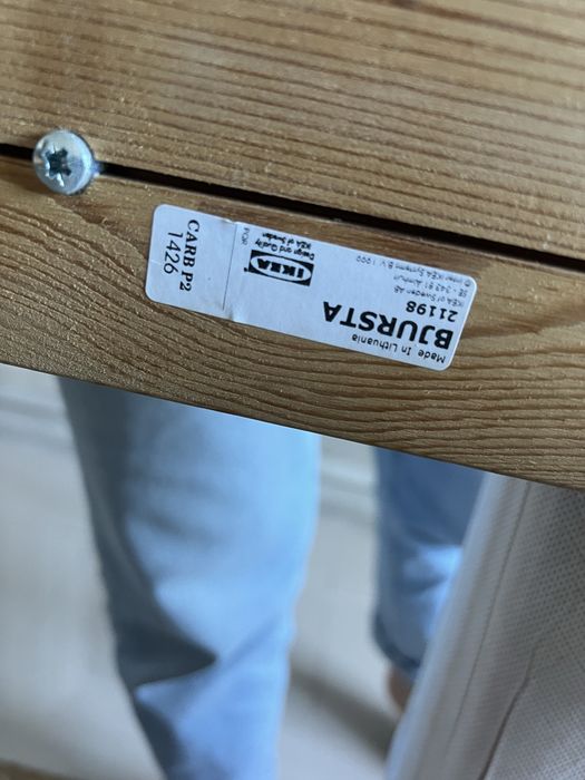 Mesa extensível Ikea BJURSTA + 4 cadeiras
