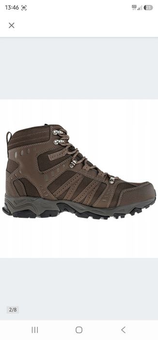 Buty taktyczne wojskowe trekkingowe MFH Combat Tactical - Brown 46