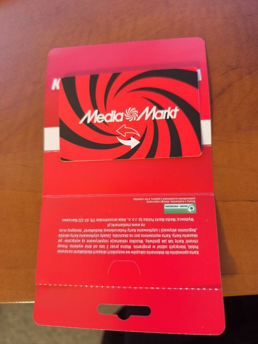 Karta podarunkowa Media Markt 700 zł