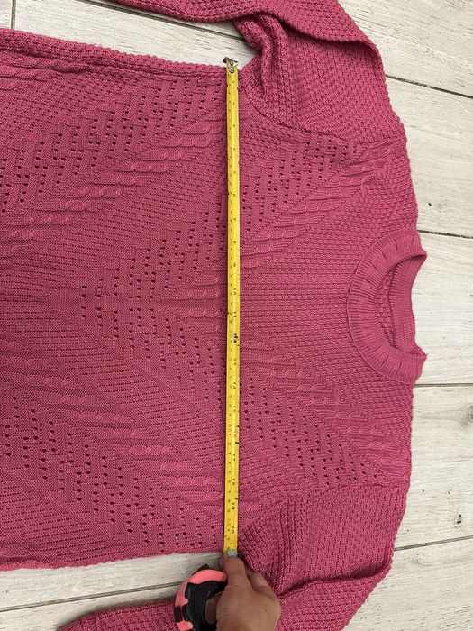 Różowy oversize sweter rozm.L