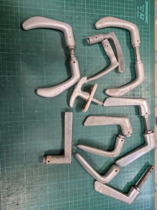 Klamki aluminium zestaw PRL