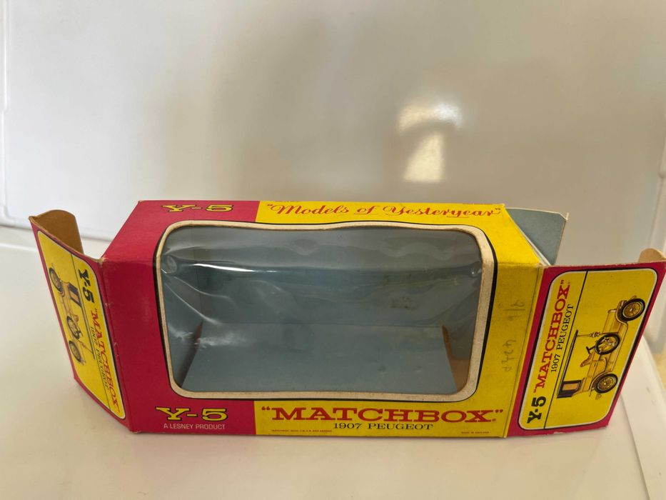 Matchbox Y-5 Models of Yesteryear  Peugeot 1907 - Original Pack. RARO