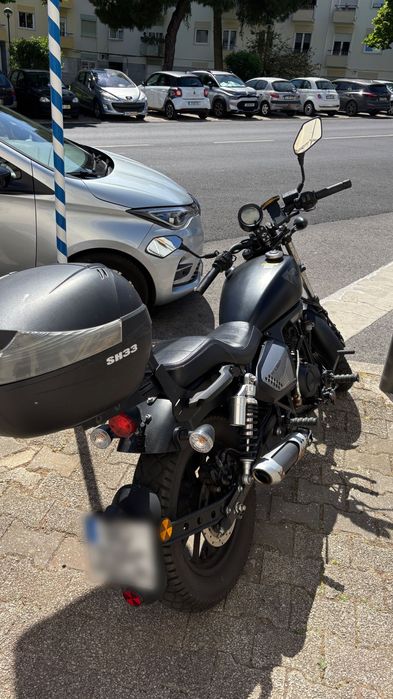 Keeway K-Light 125 (09/2023) – 10.400km – Excelente para cidade + Top Case