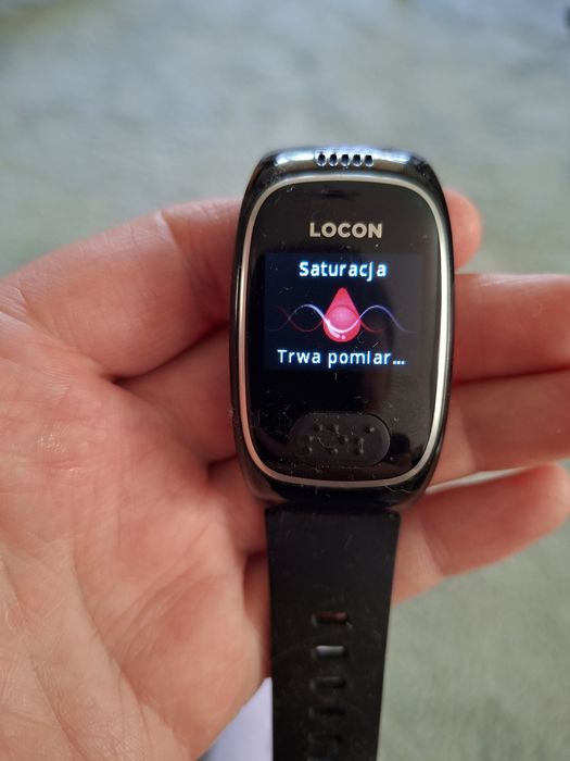 Opaska SOS Locon Zegarek Telefon GPS