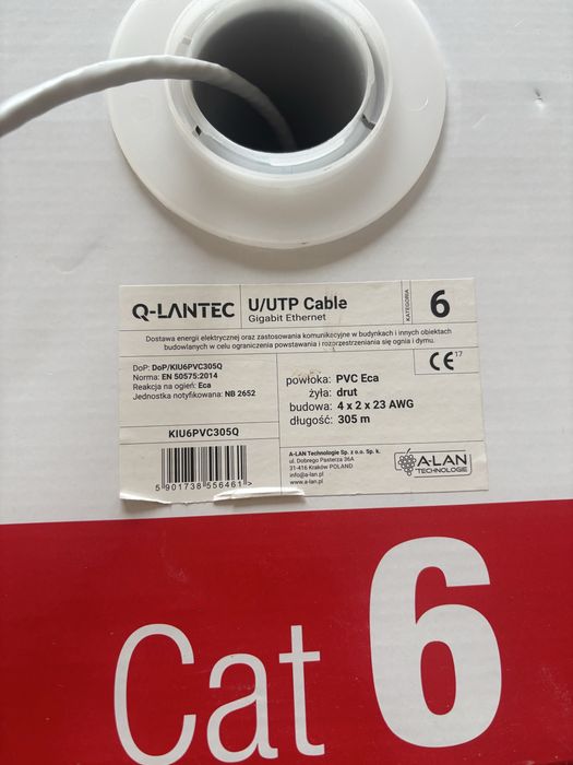 Kabel U/UTP kat.6 (150m)