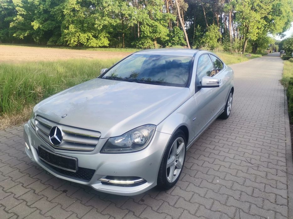 Mercedes-Benz Klasa C Coupe Mercedes w204 7g tronic 2012r