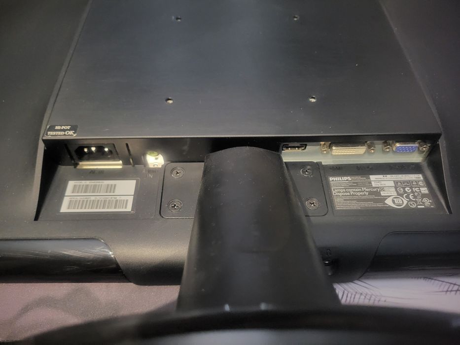 Монітор Philips 224E2SB/00, 21.5", Full HD IPS, LowBlue mode, як новий