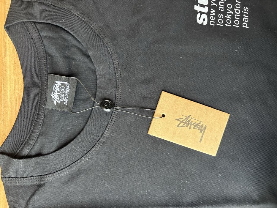 Stussy Strawberry Tee Black - S