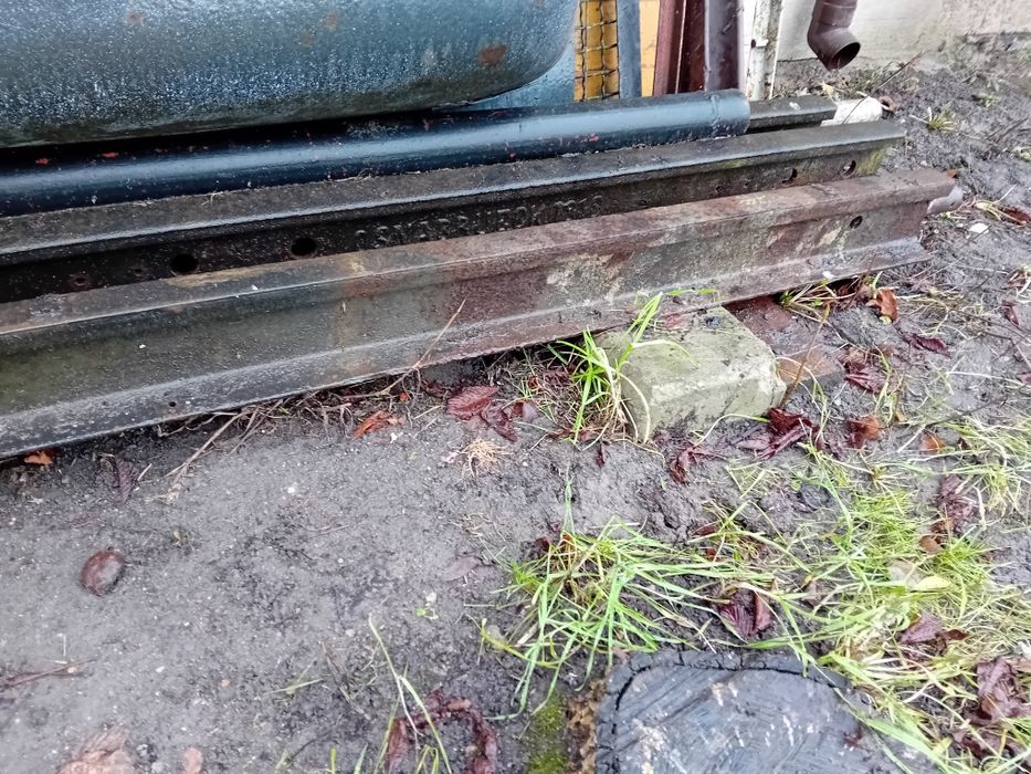 Szyny kolejowe o długości 240cm 3 szt