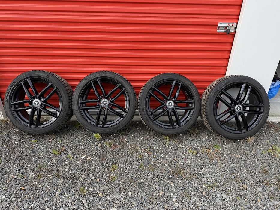 Dezent + Bridgestone LM005 zima 225/45/18 Mercedes Audi BMW jak nowe