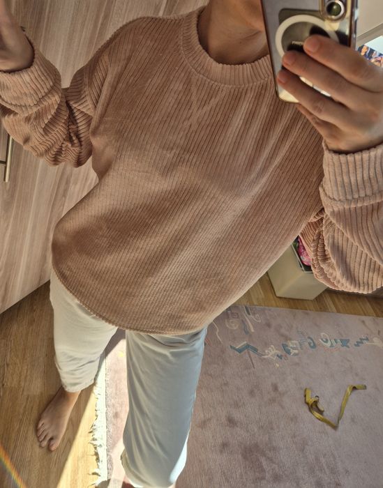 Bluza damska gruby sztruks H&M rozm.XL