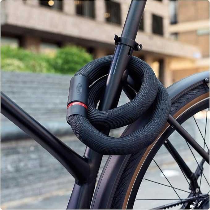 Zapięcie rowerowe ABUS Goose Lock 6206K/85 Łańcuch Czarny