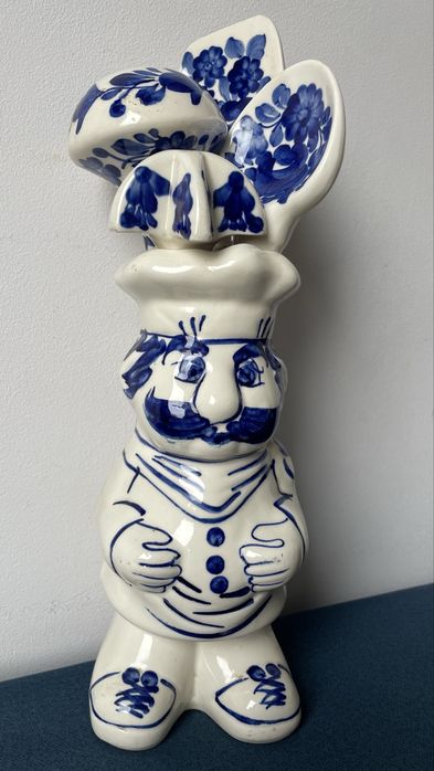 Fajans / Ceramika / Porcelana / Kucharz PRL Włocławk / Przybornik