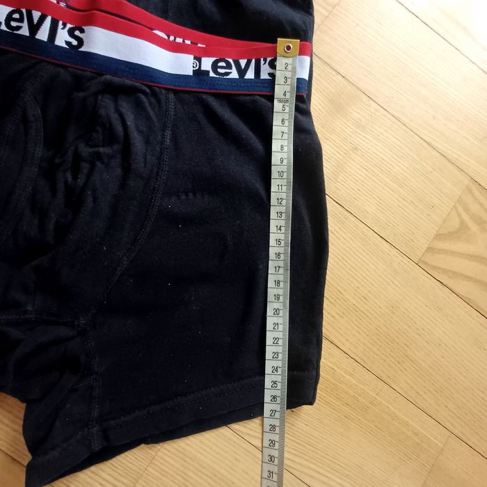 6 par czarnych bokserek Levi's