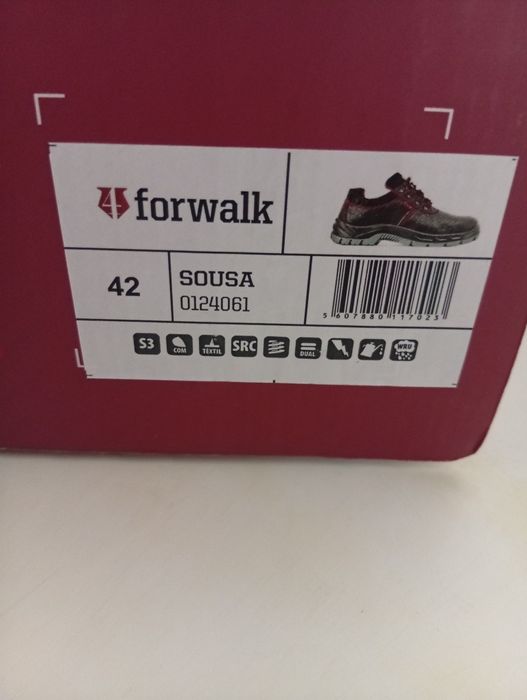 Sapatos segurança 42 novos
