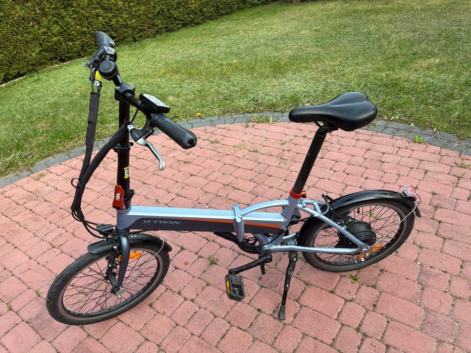 Rower  elektryczny BTWIN  TILT 500e aluminium