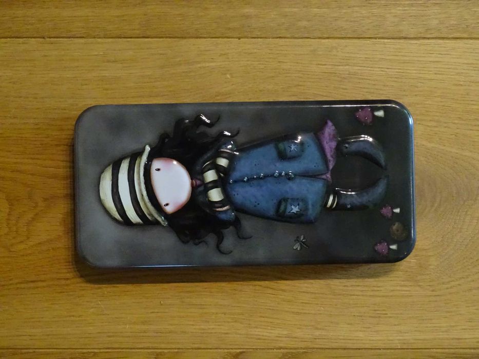 Piórnik Santoro Gorjuss blaszany