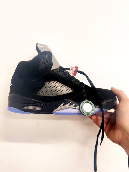 Nike Air Jordan 5 Retro Off-White Silver/Blue