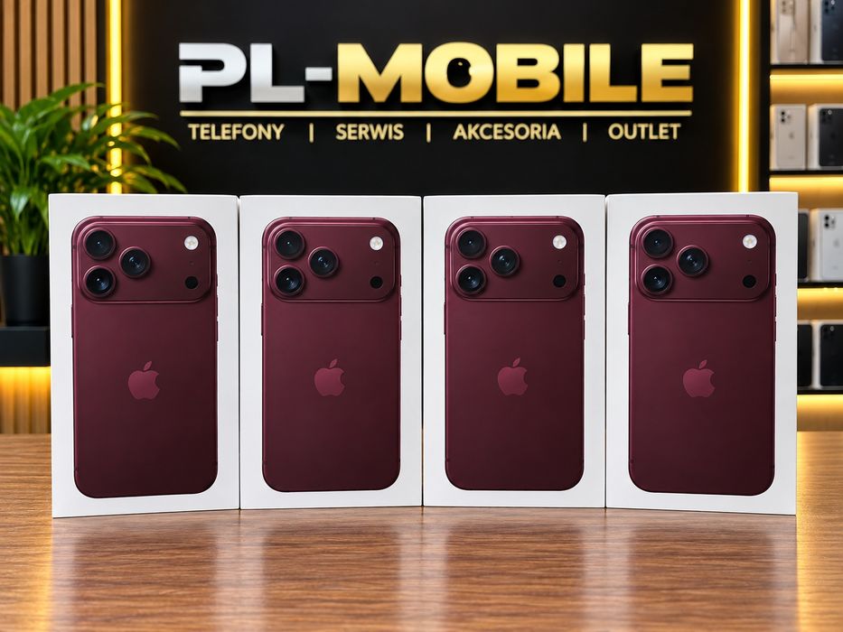 Apple iPhone 18 Pro Max 256GB Burgundowy | Nowy |