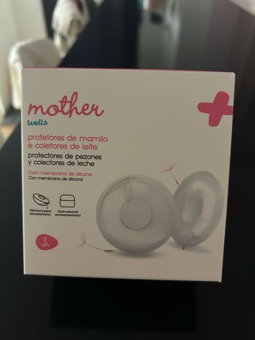 Protetores de Mamilo Coletor de Leite