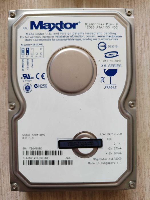 Dyski twarde 2,5 i 3,5 Interfejs ATA