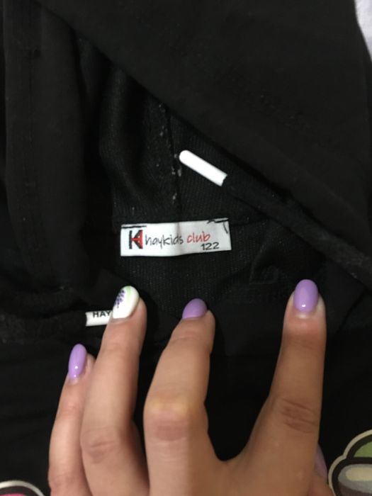 Худі чорний амонгас кофта