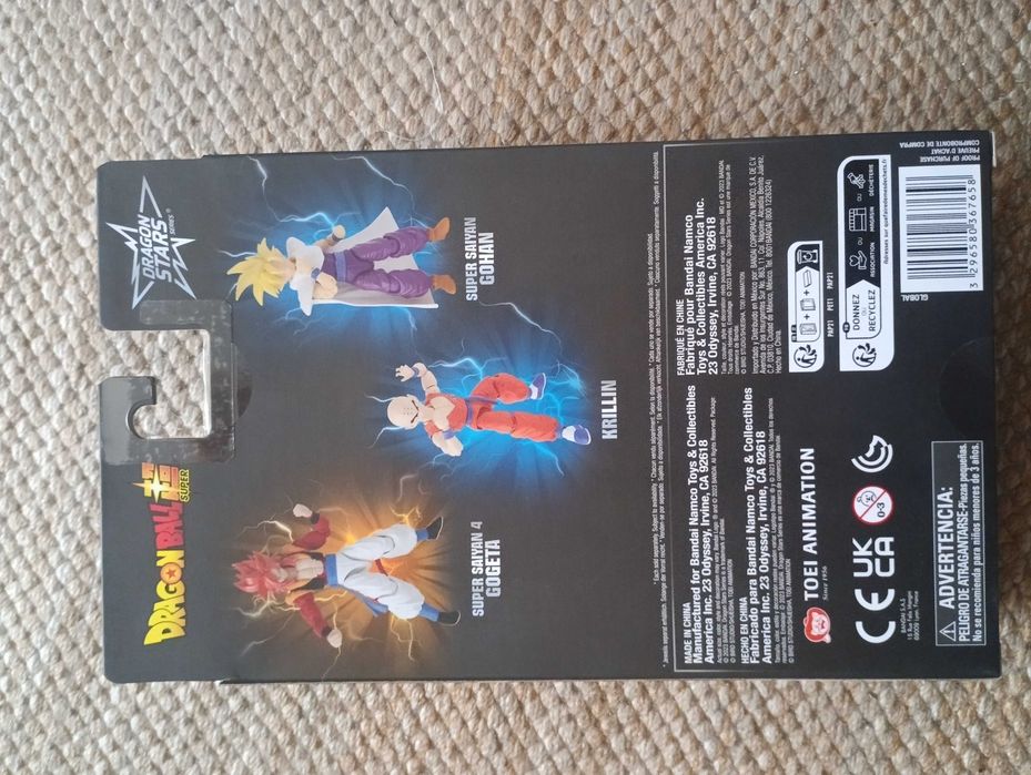Dragon Ball Super Saiyan 4 Gogeta – Dragon Stars Bandai (com caixa)