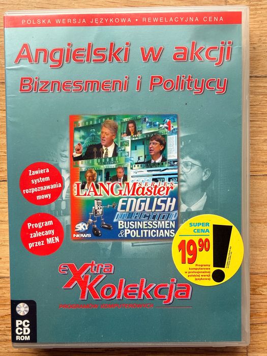 Angielski kurs na DVD 2 płyty