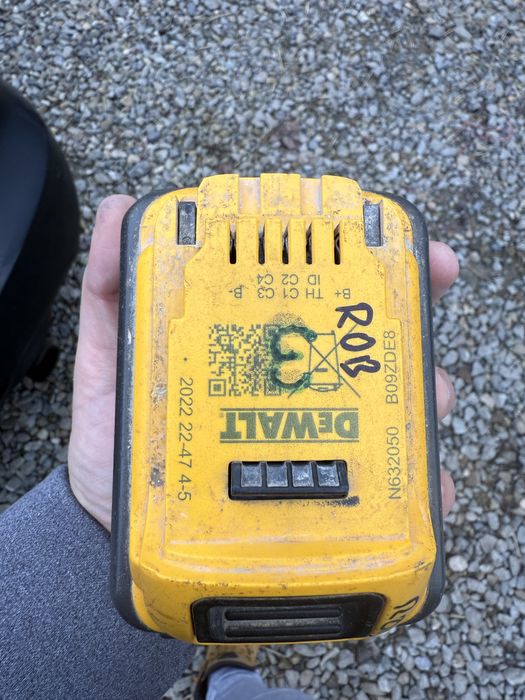 Bateria dewalt akumulator flexvolt 54v 18v 5ah xr 6ah nie (9ah, 12ah)