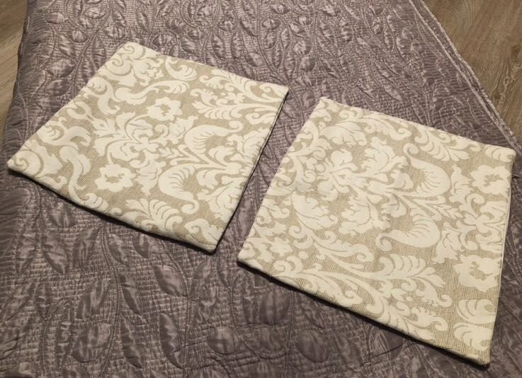 Poszewki na poduszki 40 x 40 bez liście styl klasyczny