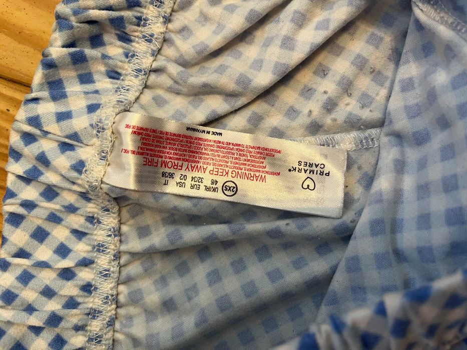 short de pyjama primark criança yamanho 2XS 32/34