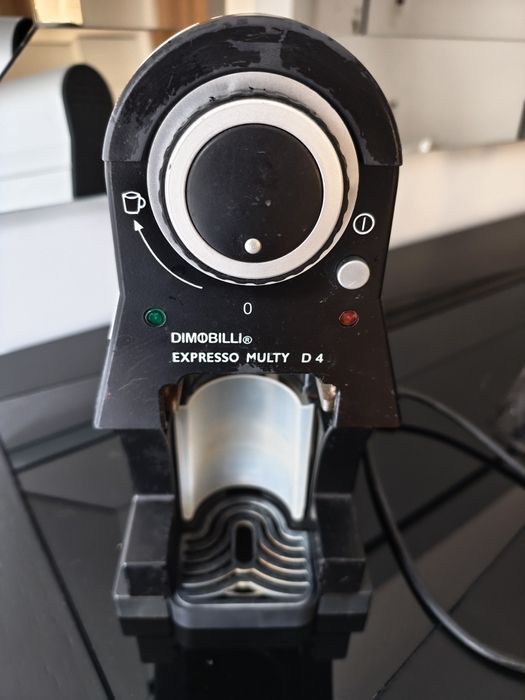 Maquina Café Expresso Dimobilli D4 Inox com adaptadores Nespresso e duplo
