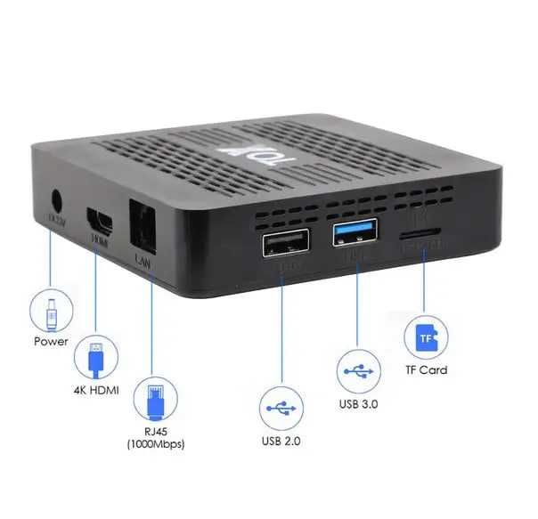 СМАРТ ТВ приставка Ugoos TOX3 4/32 ГБ Android 11 Smart Amlogic S905X4