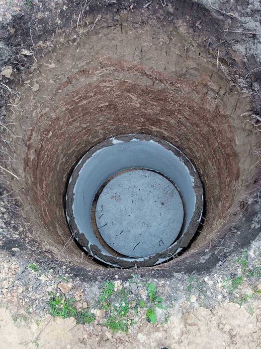 Каналізація, Септик,  Вигрібна яма — монтаж під ключ, Бетонні кільця