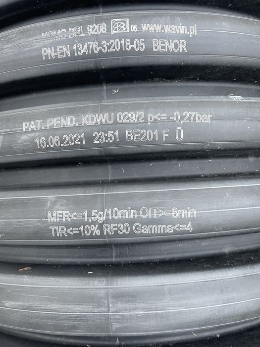 Rura przepustowa  wavin 600/600