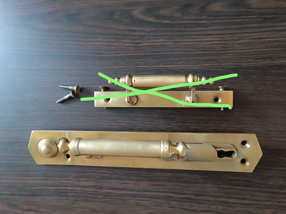 Латунна ручка дореволюційна