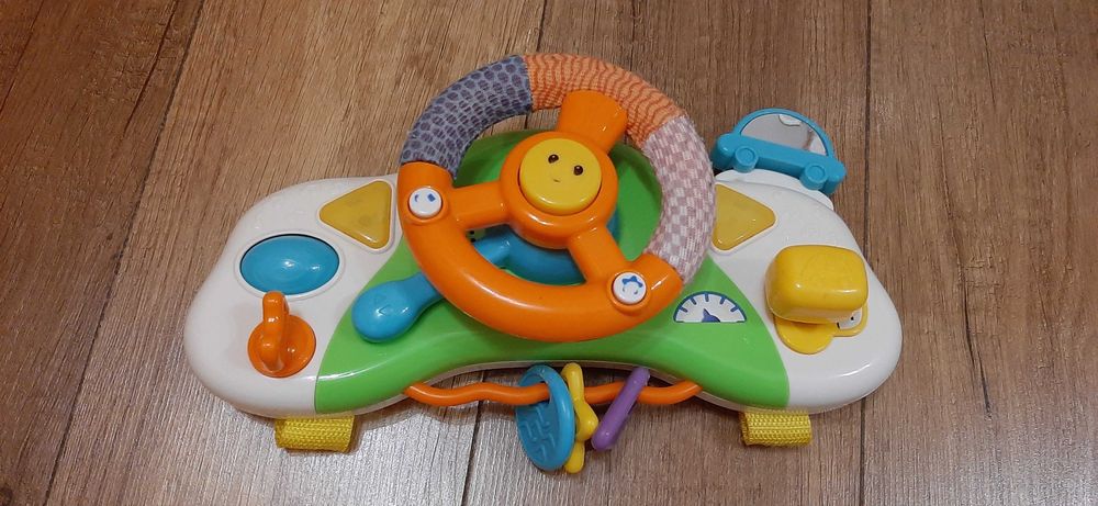 KIEROWNICA Smily Play, szkoła bezpiecznej jazdy, zabawka interaktywna