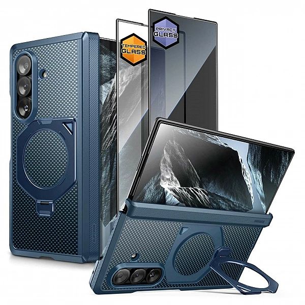 Supcase Ub Aero Magsafe 2-Set Galaxy Z Fold 8 Ultra Aramid Blue