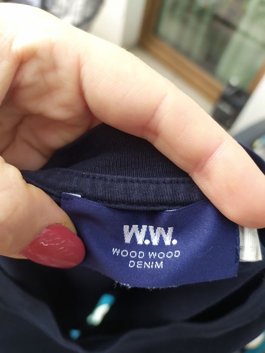 Wood wood denim bluza męska