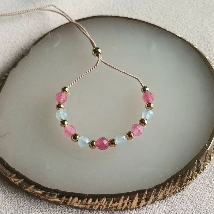 Bransoletka zodiakalna WAGA. Prezent. Rękodzieło. Handmade