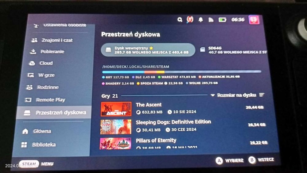 Steamdeck LCD 512gb zamiana lub sprzedaż