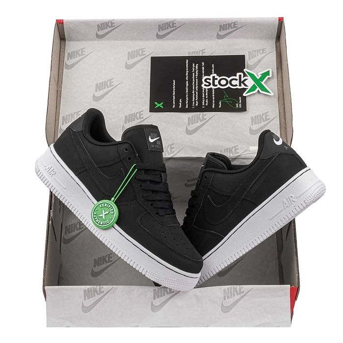 Чоловічі кросівки Nike Air Force 1 Low "Black-White" Розміри 40-45