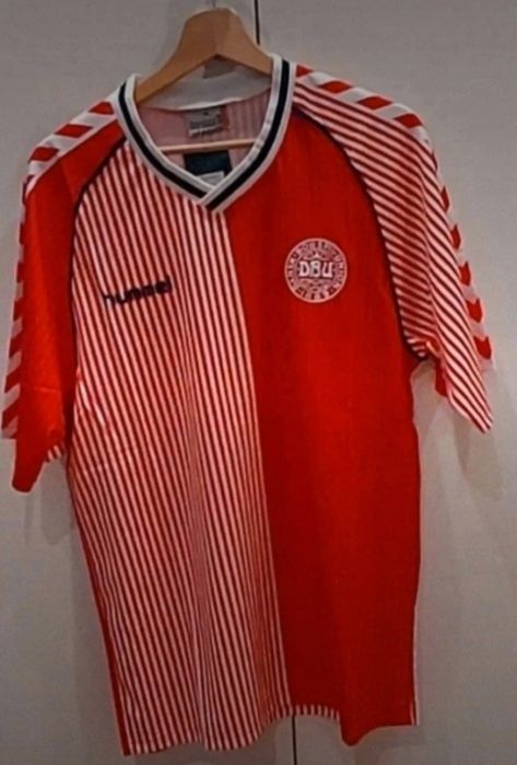 Camisola retro Dinamarca XL