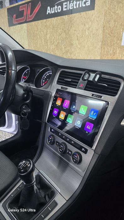 Rádio VW Golf 7 Android 14 com GPS (Novo)