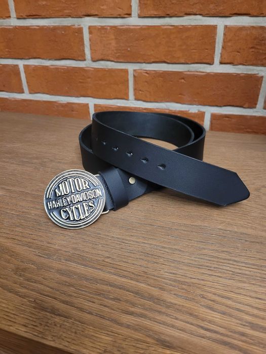 Damski skórzany pasek Harley Davidson