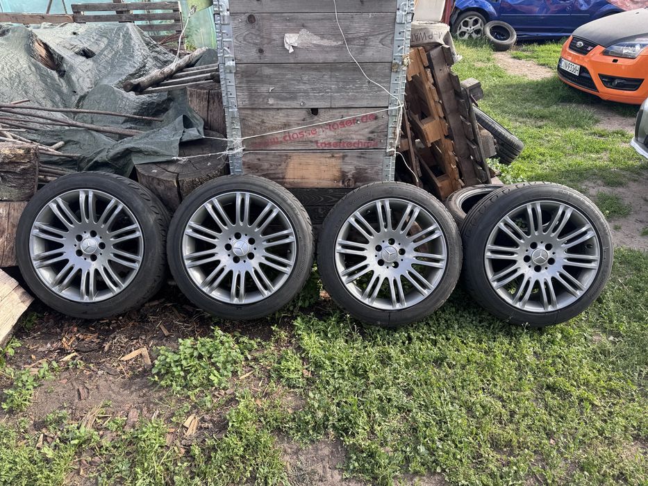 Alufelgi mercedes w211 5x112 r18 Evo double spoke
