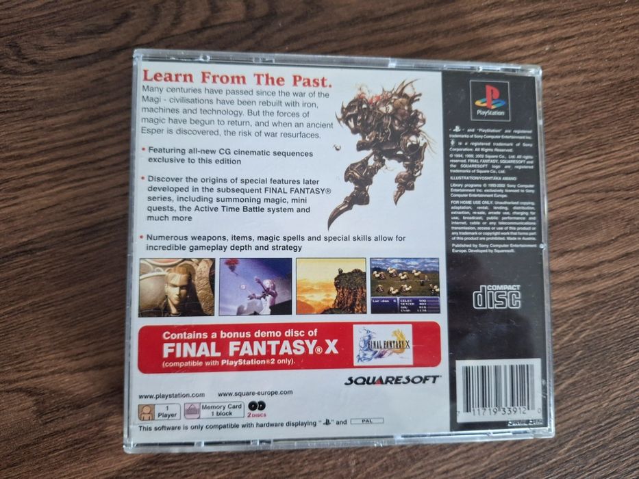Gra Final Fantasy VI 6 PSX PS1 angielska