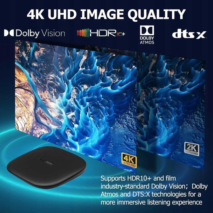Новая 4К андроид приставка Xiaomi Mi Box S 3nd ( MDZ-32-AA)